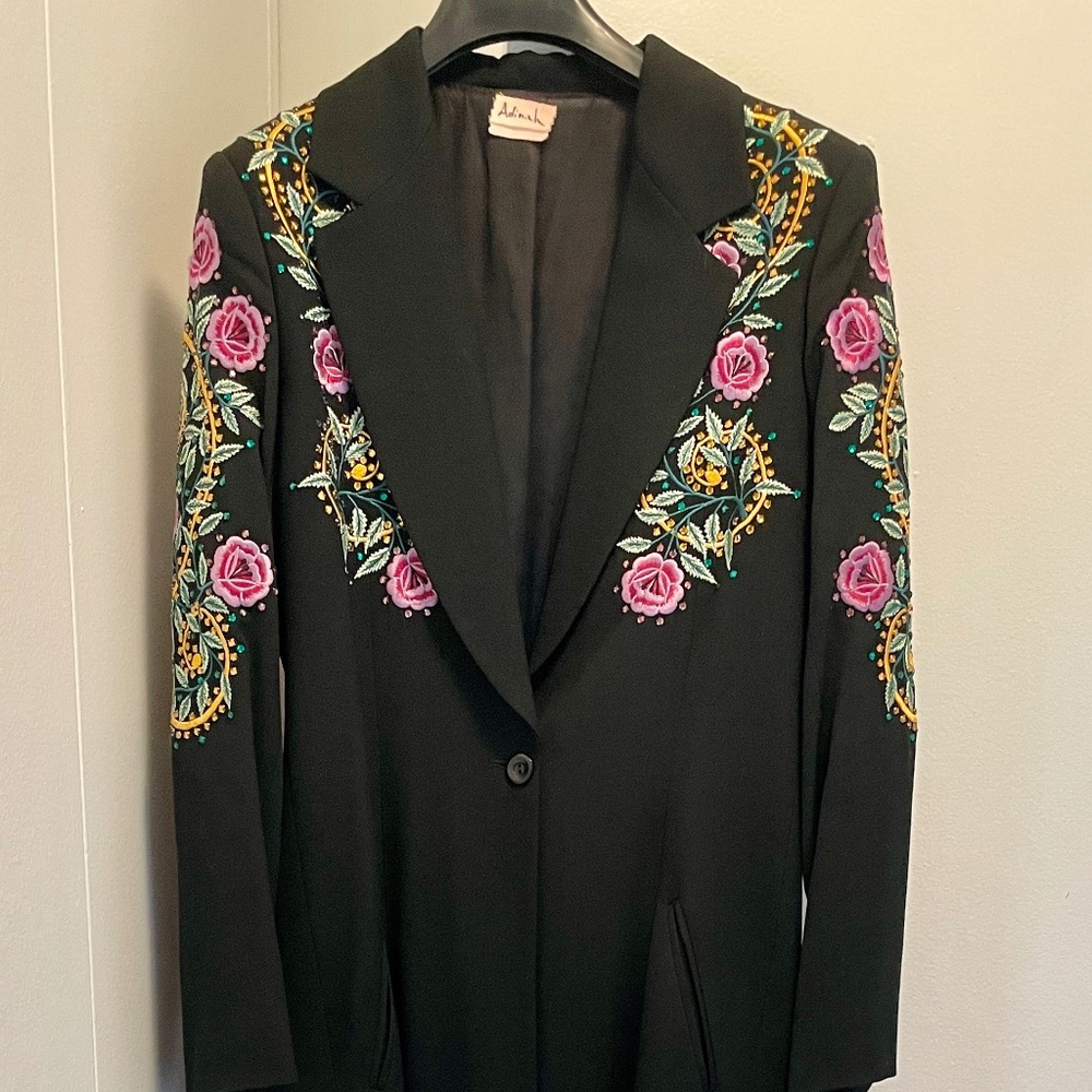 MANUEL COLLECTION EMBROIDERED DUSTER